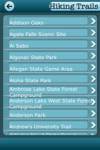 Michigan Recreation Trails Guide screenshot 4