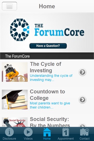 The ForumCore screenshot 2