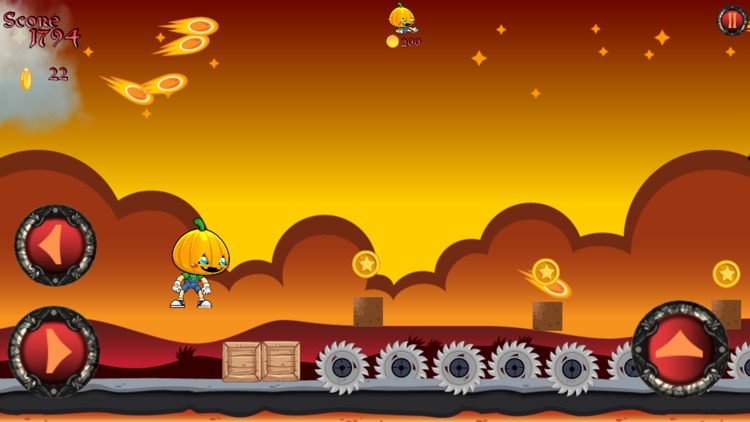 Pumpkin Boy Volcano Run screenshot-4