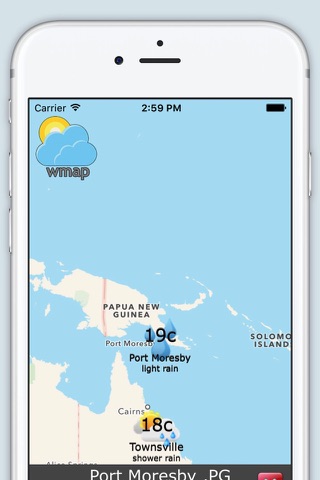 wmap - Weather Map screenshot 2