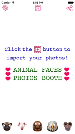 Animal Face Photo Sticker Booth - Morph 