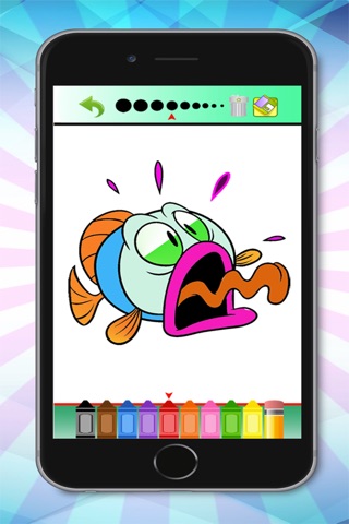 Funny Cartoons Coloring Books screenshot 3