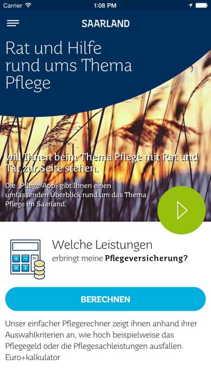 PflegemAPPe - Informationen und Hilfe rund um das Thema Pflege