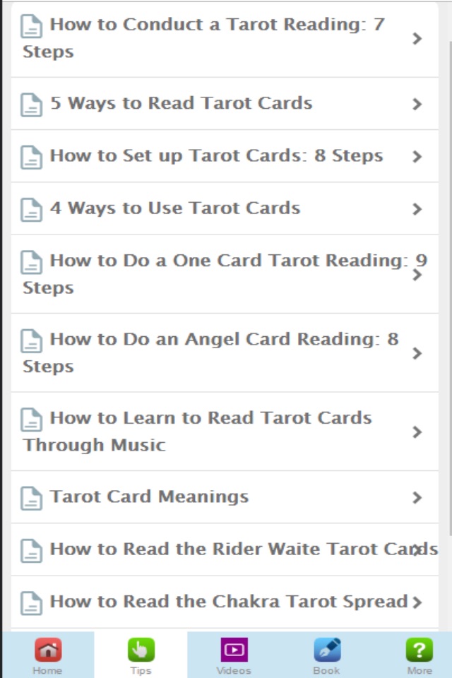 How to Read Tarot Cards - Basic Beginner Advice screenshot 2