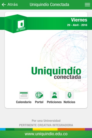 Universidad del Quindío screenshot 2