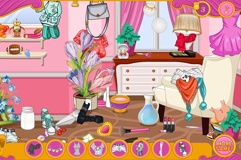 Fashion Salons Hidden Objects screenshot 2