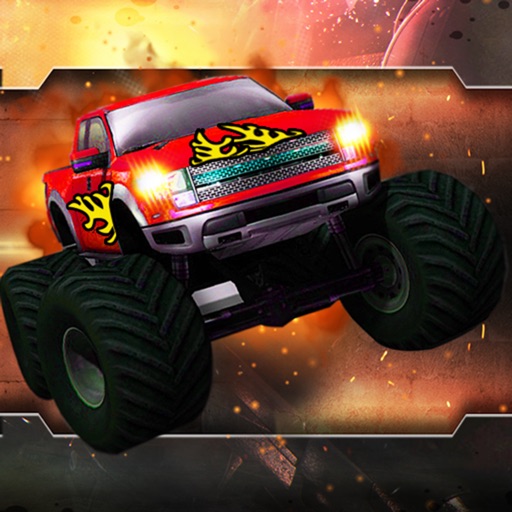 Speed Monster Truck Stunts 3D. Extreme OffRoad Trail 4x4 Simulator 2016 Icon