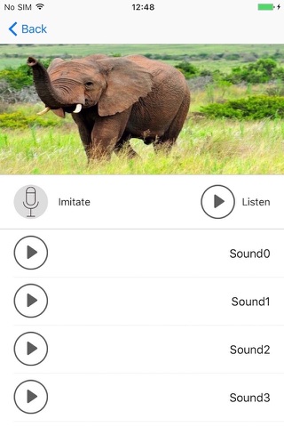 AnimalSounds-See Image and Hear sounds screenshot 2