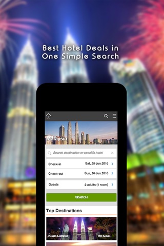 Malaysia Hotel Search, Compare Deals & Booking With Discount screenshot 2
