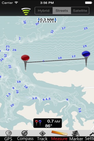 North Dakota Lakes GPS Charts screenshot 3