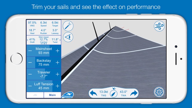 North U Sailing Trim Simulator - Virtual, Sailor, Wind, Navi(圖2)-速報App