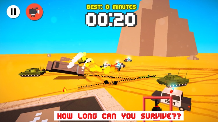 Smashy Dash 2 PRO - Crossy Crashy Cars and Cops - Wanted