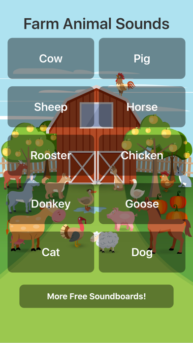 How to cancel & delete Farm Animal Sounds! from iphone & ipad 1