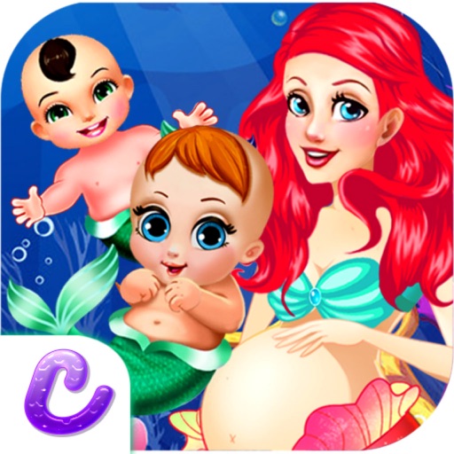 Princess Mermaid New Baby－Beauty Pregnancy Check/Cute Infant Care icon