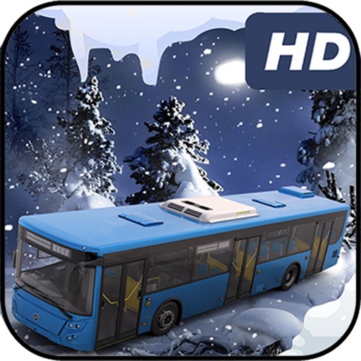 Snow Bus Driver Simulator HD icon