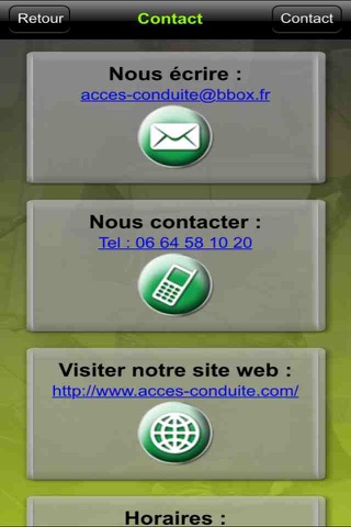 Acces Conduite screenshot 3