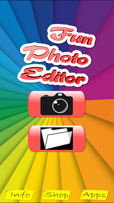 How to cancel & delete Fun Photo Editor - Stickers, Frames & Drawing from iphone & ipad 1