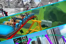 Game screenshot VR Roller Coaster Simulator 3d apk