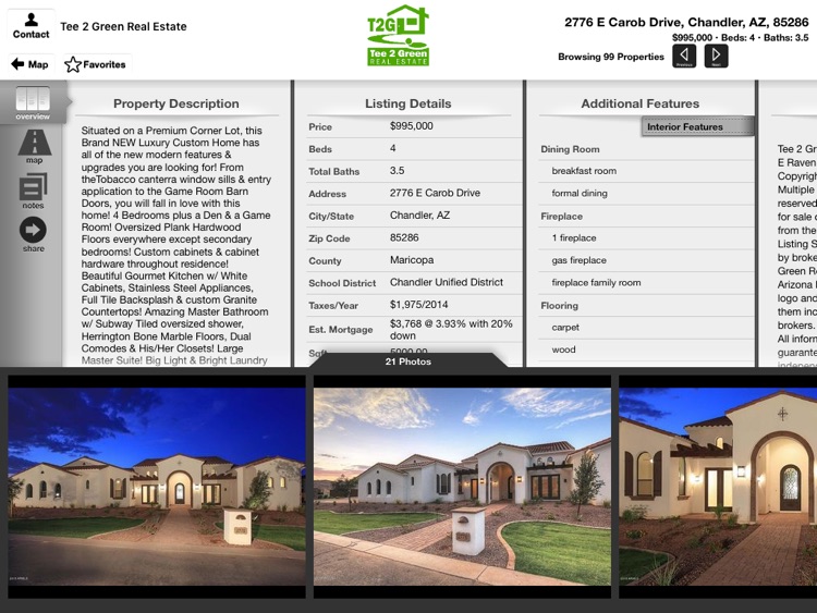 Tee 2 Green Real Estate for iPad screenshot-3