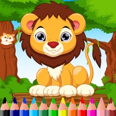 Activities of Animal Color Mix Page Paintbrush, Draw,Doodle,Coloring Book For Kid