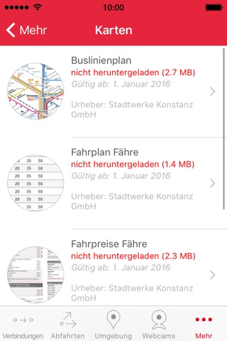 FahrInfo Konstanz screenshot 4