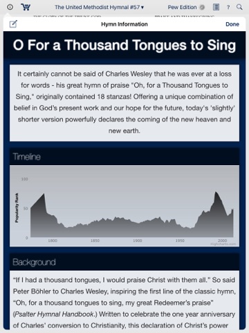 The United Methodist Hymnal screenshot 3