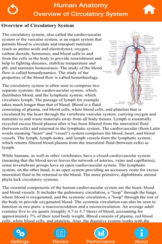 Anatomy : Circulatory System screenshot 3