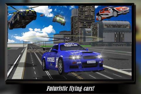 Helicopter Flying Muscle Car screenshot 2