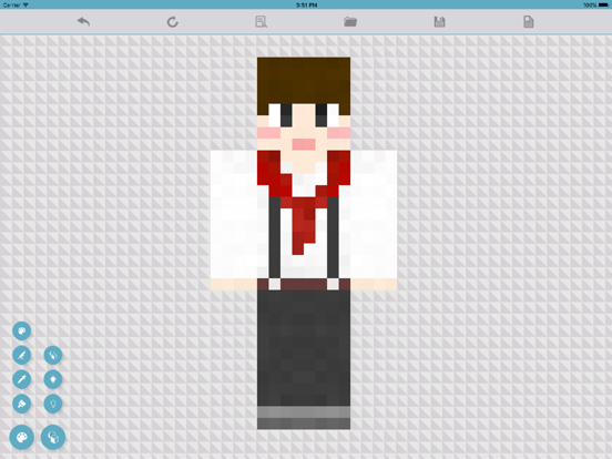 MC Skin Factory - Creating Minecraft Skins screenshot