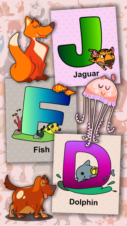 ABC learning English (alphabet painting educational game of animals) - Premium