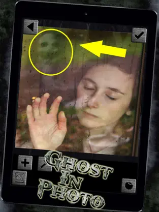Screenshot 3 Fantasma En La Foto! - Editor De Estudio De Miedo Y De Radar Con Cámara Fantasma Espíritu De Terror iphone