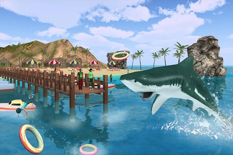 Angry Shark Revenge-Dangerous Seaworld Creature Human Eater Game screenshot 2