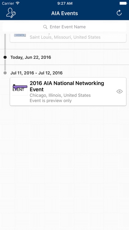 AIA Events App