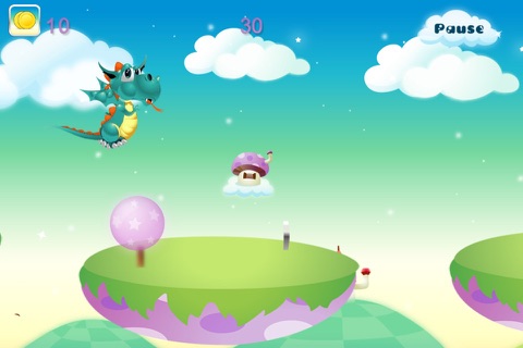 Baby Dragon Run Free screenshot 2