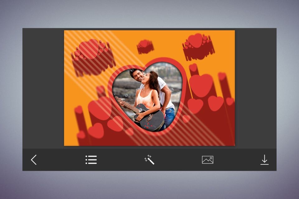 Great Couple Photo Frames - Instant Frame Maker & Photo Editor screenshot 2
