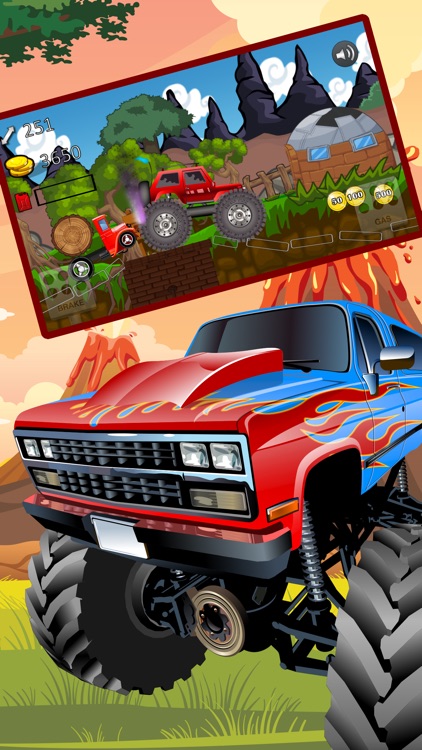 4X4 Truck Hill - Car Racing Games