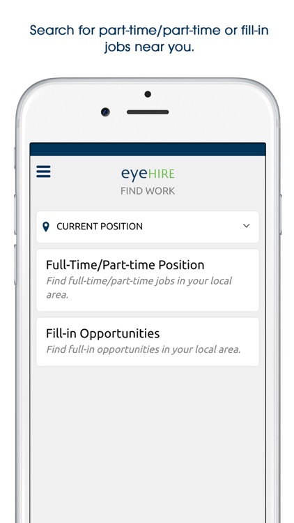 eyeHire - Find OD staff and fill-in coverage