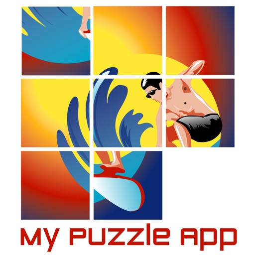 My Puzzle App - Create puzzles of your family or friends and share it with them Icon