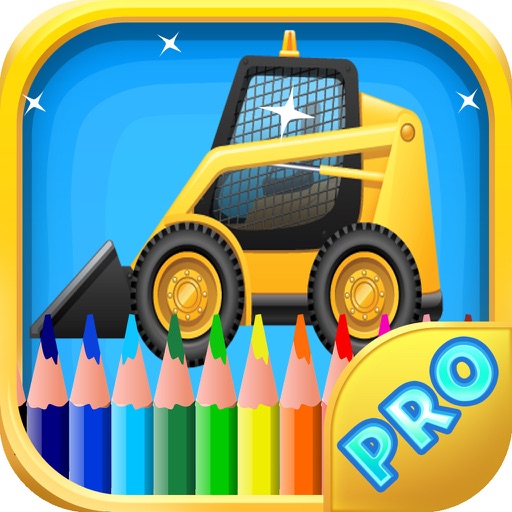 Tractor Coloring Book - Trucks & Construction Vehicles Coloring Book iOS App