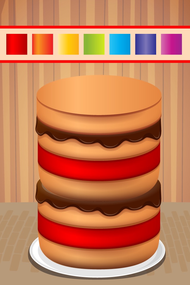 Rainbow Cake Maker - A crazy kitchen christmas cake tower making, baking & decorating game screenshot 4