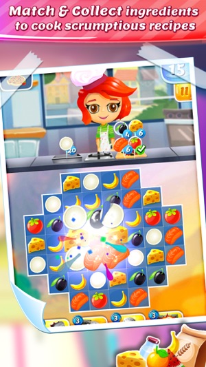 Sally's Master Chef Story: Match 3 Cooking(圖3)-速報App