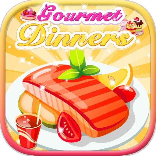 Courmet Dinner - Kids Decorates For Mum,Cooking Chicken,Girl Games iOS App