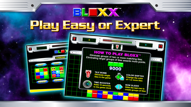 Bloxx Skillz, game for IOS