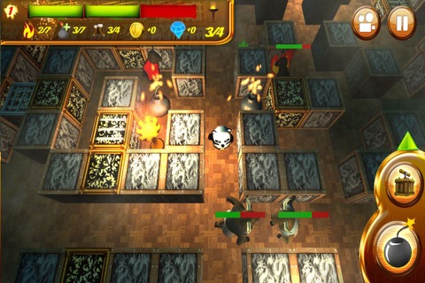 Panda Bomber in Dark Lands screenshot 4