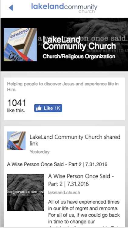 Lakeland Community Church