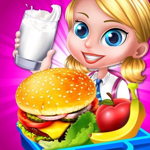 School Lunch Food Maker - Delicious Hot Dog, Sandwich & Cup-Cake Cooking Kids Games (Boys & Girls) PRO