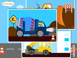 Screenshot 4 La Construcción para Niños - Camión de Volteo, Montacargas Puzzles, Dibujos y Actividades iphone