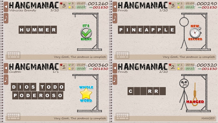 Hangmaniac LITE screenshot-4