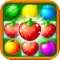 Fruit World Match 3 Classic is a fun and addictive fruit match-3 game