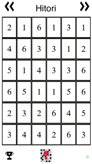 Hitori  (Sudoku like Japanese Puzzle game)(圖1)-速報App